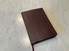 Bible NIV 1984 Large Print Thinline Burgundy Bonded Leather Excellent Condition