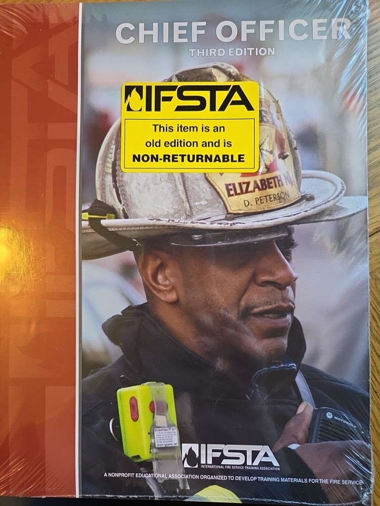 CHIEF OFFICER 3E By Ifsta Brand New in Wrapping