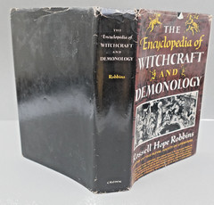 1959 The Encyclopedia of Witchcraft and Demonology by Rossell Hope Robbins BCE