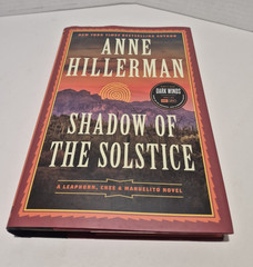 Anne Hillerman Shadow of the Solstice Leaphorn Chee Manuelito HC 2025 DJ