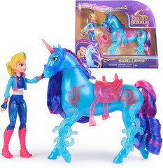 , Layla & Glacier Power of Friendship Set, Easter Gifts Idea, Dolls & Unicorn To