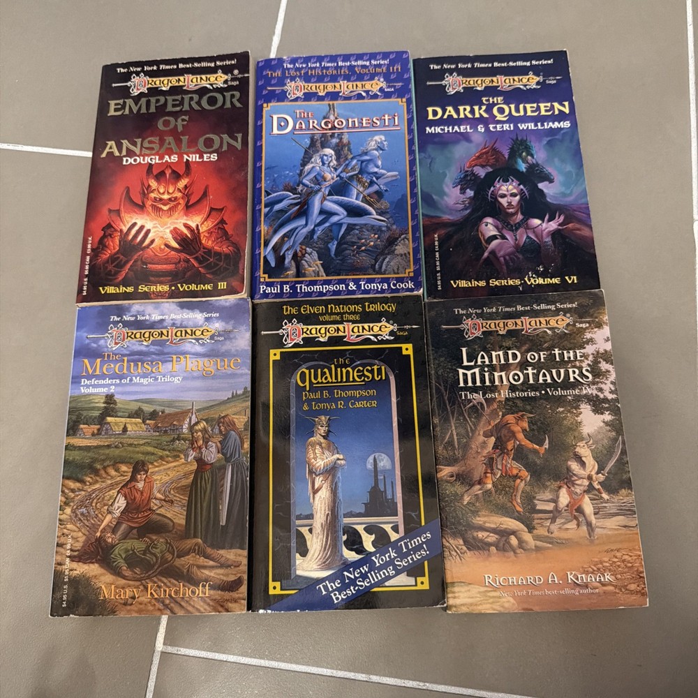 Dragonlance 6 Book lot – paperback