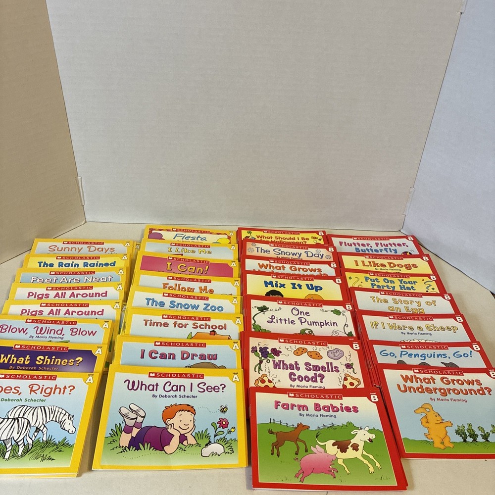 Little Leveled Readers by Scholastic Kids Books Lot Of 100+ Plz Read