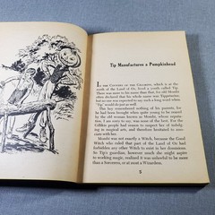 The Marvelous Land of OZ L. Frank Baum 1970 2nd Printing Illustrated Scholastic