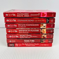 7x Vintage Harlequin BLAZE Romance Books/Novels – Multiple Titles & Authors