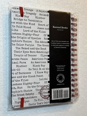 New 2020 Banned Books Spiral Notebook with Lenticular Cover 192 Lined Pages