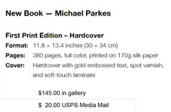 2025 Hardbound Artbook by Michael Parkes