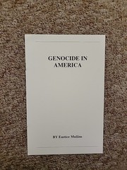 Genocide In America By Eustace Mullins Booklet