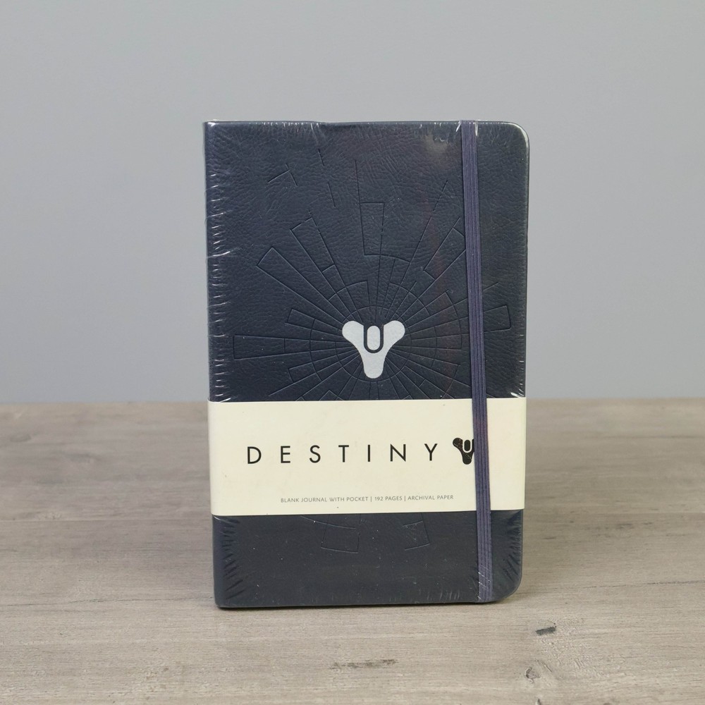 Destiny Blank Journal 192 Pages Archival Paper Notebook w/ Pocket – New Sealed
