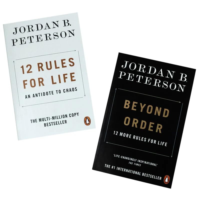 12 Rules For Life & Beyond Order 2 books set by Jordan B. Peterson Paperback