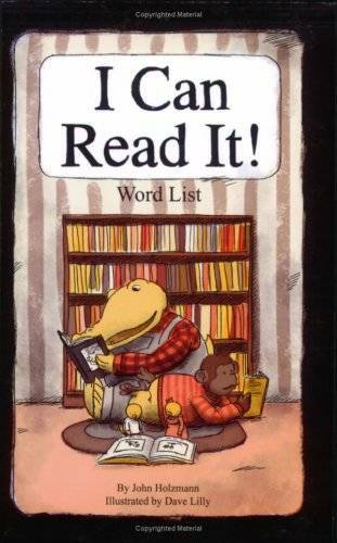 I Can Read It, Word List – Paperback By John Holzmann – GOOD