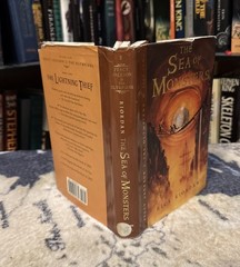 The Sea Of Monsters – Rick Riordan (2006 Hardcover) First Edition/Print, ROUGH