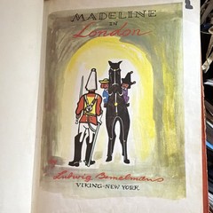 Viking Press Madeline in London Ludwig Bemelmans HC Illus 1961 1st Ed Ages 4-8