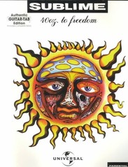 Sublime – 40oz. to Freedom: Guitar/TAB/Vocal by Sublime (English) Paperback Book