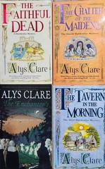 Lot 4 Alys Clare Hawkenlye Mystery PB Books Historical 3-5 & 10 in series