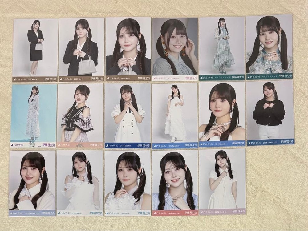Nogizaka46 Ririan Ito 17 Bulk Photos 2025 Calendar Costumes & Special Items
