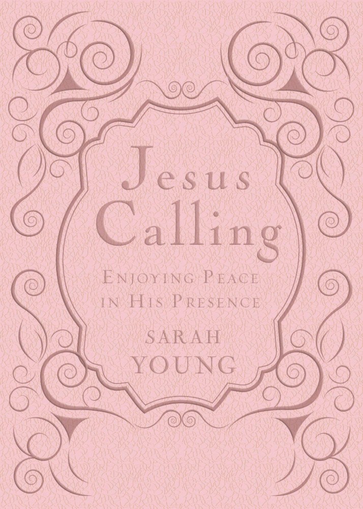 Jesus Calling, Pink Leathersoft, with Scripture References: Enjoying Peace i…