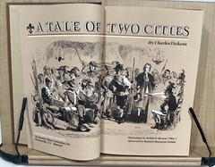A Tale of Two Cities by Charles Dickens Readers Digest Edition 1984 Hardcover