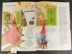 The Pop-Up Book of Gnomes ©1979 Vintage Abrams English Translation Cottagecore
