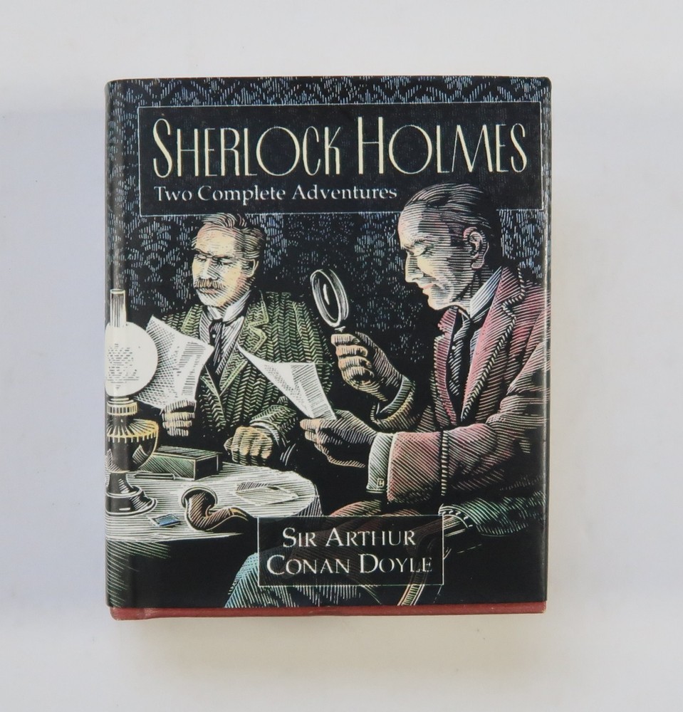 SHERLOCK HOLMES – Two Complete Adventures (Miniature Book) 2.75″ x 3.25″