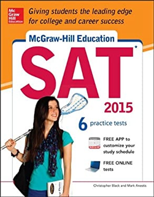 McGraw-Hill Education SAT 2015 Paperback Mark, Black, Christopher