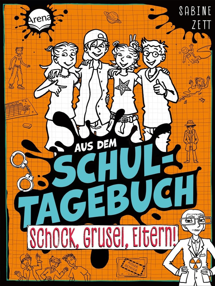 Sabine Zett Edd Aus dem Schultagebuch (4). Schock, Grusel (Hardback) (UK IMPORT)