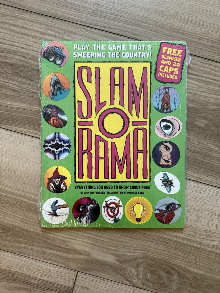 *FACTORY SEALED* 1994 Slam-O-Rama POGs By Ann Braybrooks