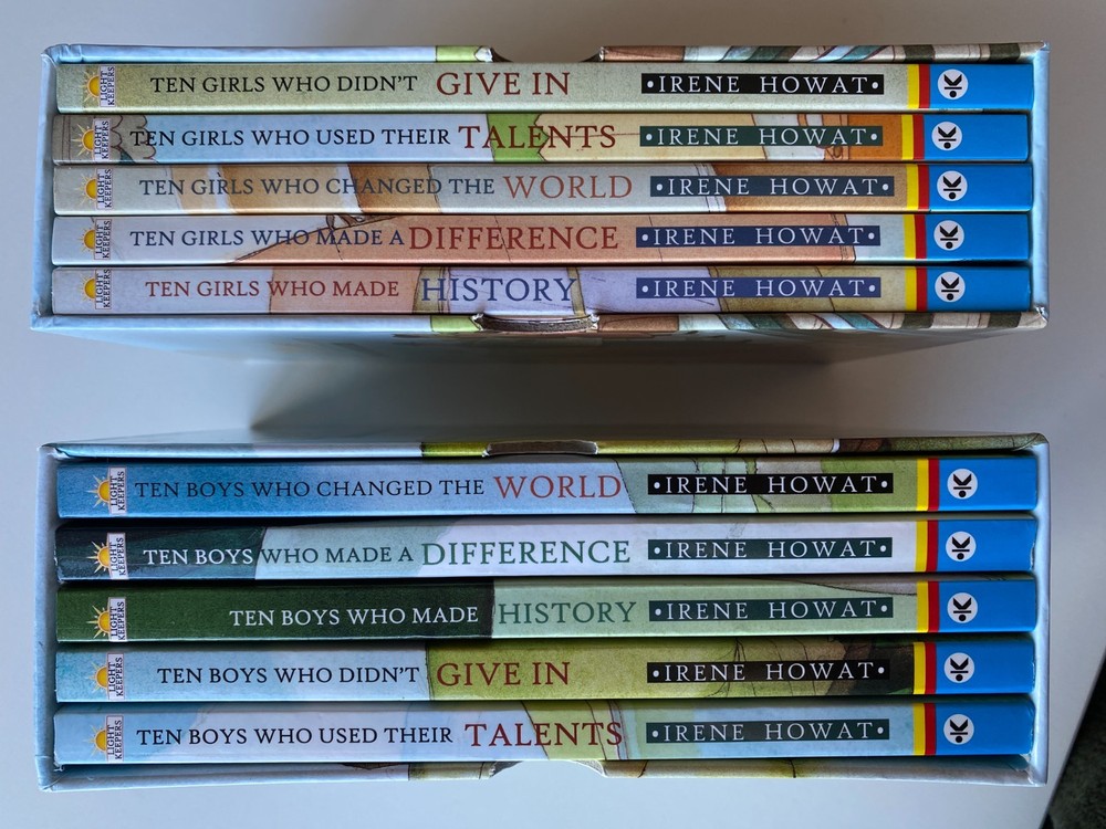 IRENE HOWAT~Light Keepers~2 COMPLETE BOX SETS~Lot 10 Girls Boys~TALENTS~HISTORY~