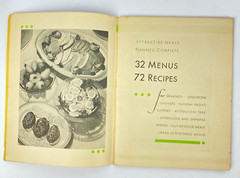 1931 Cookbook Ann Batchelder’s Attractive Meals Planned Complete Vintage