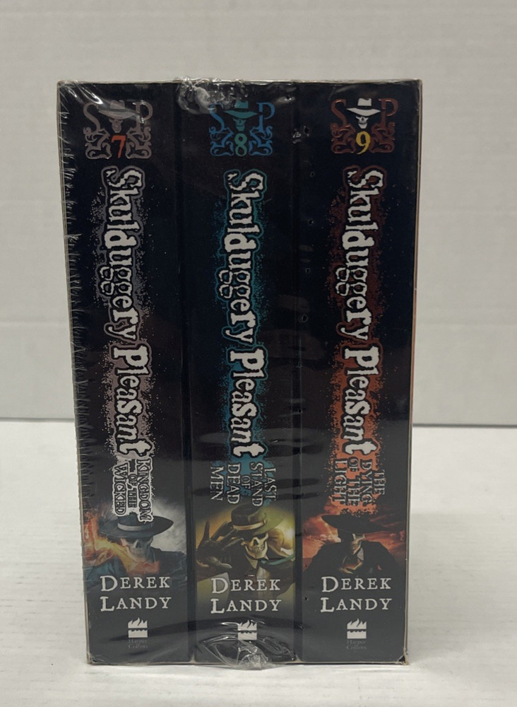 Skulduggery Pleasant – Series 3- Derek Landy 3 Books Collection Set (Books 7-9)