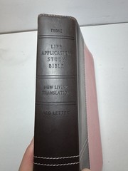 Life Application Study Bible New Living Translation – Pink / Brown Cover + Case