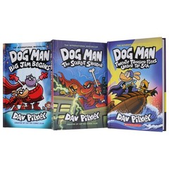 Dog Man Series by Dav Pilkey (Book 11-13) 3 Books Set – Ages 7+ – Hardback