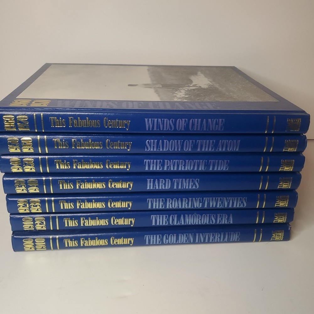 Time Life This Fabulous Century Lot of 7 Hardcover Volumes 1-7