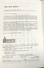 The New Birth and Study Guide for the New Birth by David K. Bernard (1999)