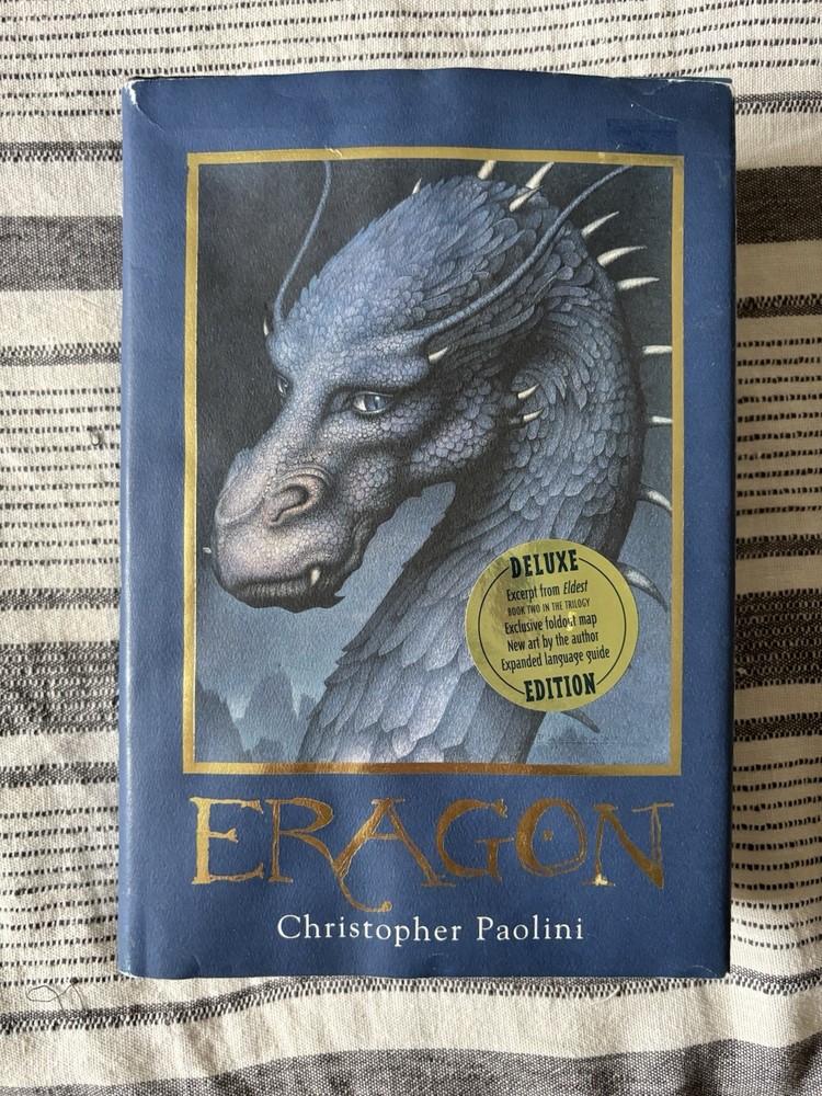Eragon Christopher Paolini Deluxe Edition Hardcover w/Jacket Inheritance Bk 1