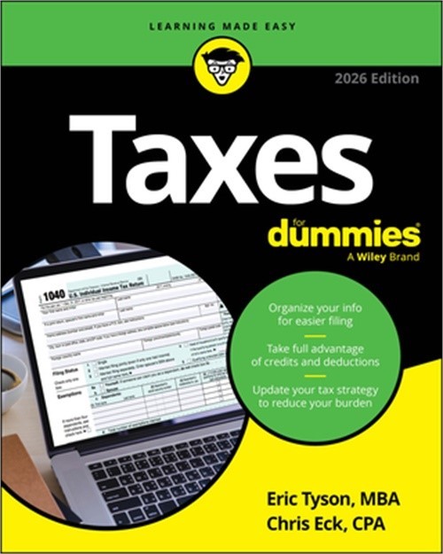 Taxes for Dummies, 2026 Edition (Paperback or Softback)