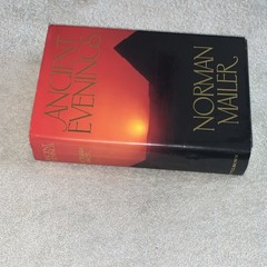 VTG Book 1983 Ancient Evenings Norman Mailer First Edition HCDJ 709 Pages