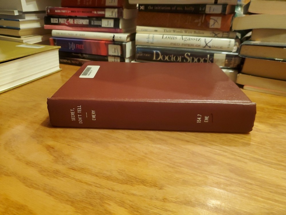 Secret, Don’t Tell: Encyclopedia of Hypnotism by Carla Emery 1998 1st HC