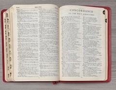 Oxford KJV Scofield Reference Bible 1945 Red Hand Grained MOROCCO Leather 187X