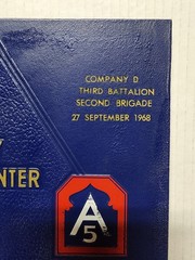 MILITARY US Army Training Center Fort Leonard Wood MO Yearbook Sept 1968 Comp. D
