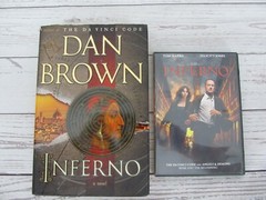 Dan Brown Robert Langdon Series Lot 4 Books Da Vinci Code Hardcover With DVD’s