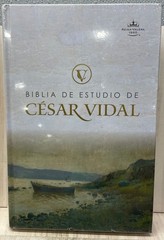 RVR 1960 Biblia de estudio de Cesar Vidal tapa dura Spanish Version 2025 HC
