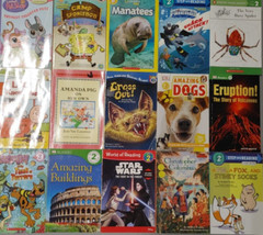 Lot of 100 Level 2 Readers RANDOM MIX Book Bundle Step Into Reading DK Hello