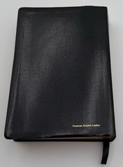 The Net Bible First Edition Premium Bonded Black Leather 60,932 Translation Note