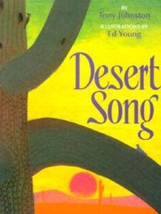 Desert Song – Hardcover By Johnston, Tony – VERY GOOD