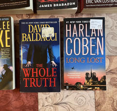 Lot of 7 Books Random Mix Suspense Crime Mystery Thriller Fiction Paperback