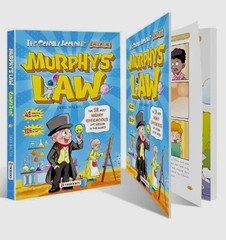 Murphy’s Law Learning Book for Kids 8-12 with 128 Pages Paperback Illustrated