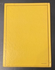 Vintage Rourke Dinosaur Library 7 Books Yellow Orange Peach Decorative Bookshelf