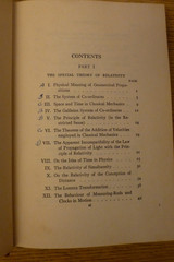 Relativity, Albert Einstein, hardcover, 1931 Crown Publishers