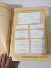 Vintage Holy Bible King James Version „Our Family Bible” 1971 White & Gold 11.5”